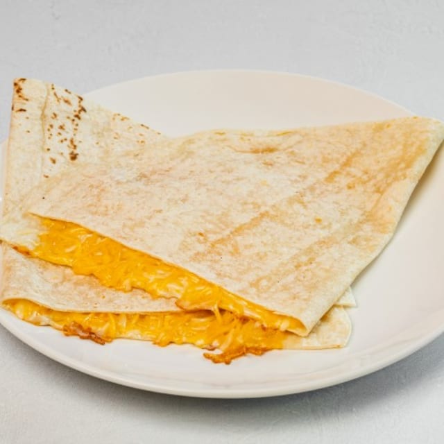 Cheese Quesadilla.