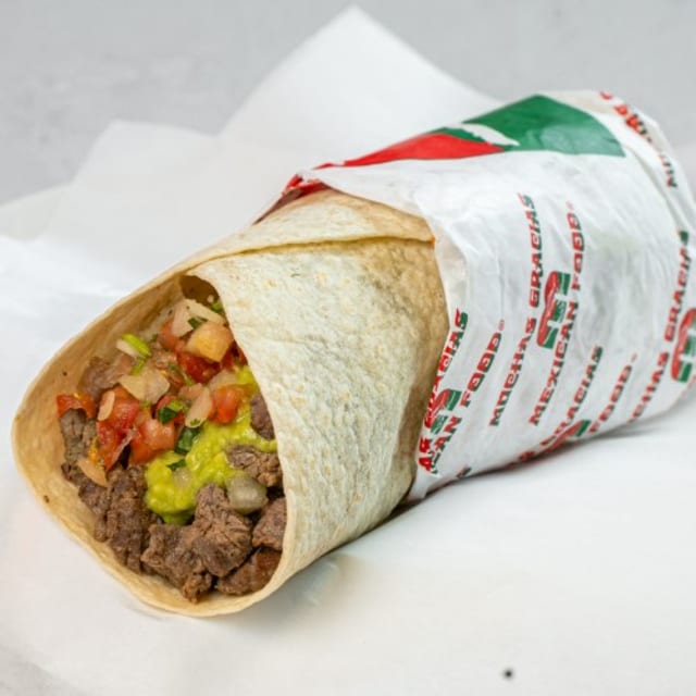 Carne Asada Burrito.