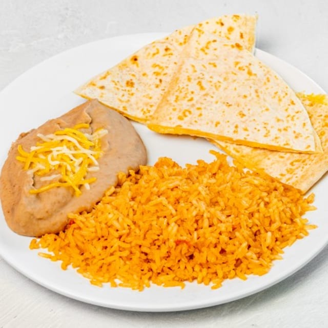 Kids #1 Cheese Quesadilla.