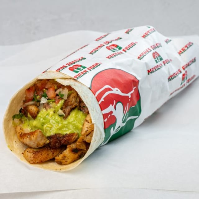 Grilled Chicken Burrito.